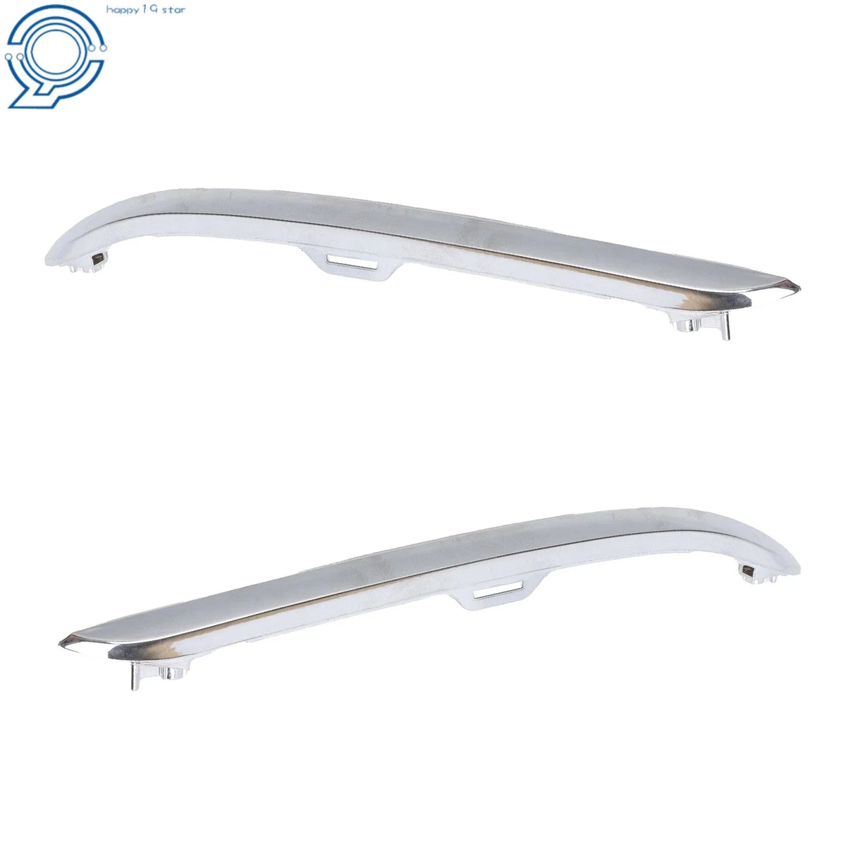Bumper Trims Chrome for Honda Pilot (2019-2022) Front Driver & Passenger