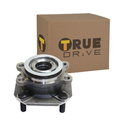 Front Wheel Hub 4 Lug with Bearing for 2007–2012 Nissan Sentra Left/Right