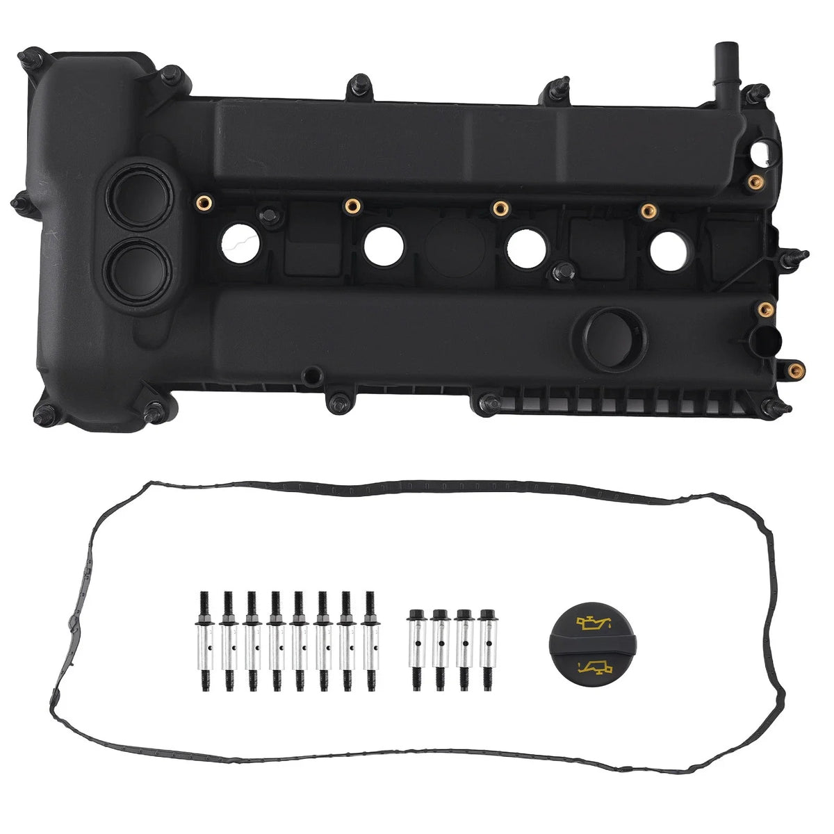 2012-2014 Ford Focus 2.0L Black Valve Cover and Gasket CM5Z-6582-B
