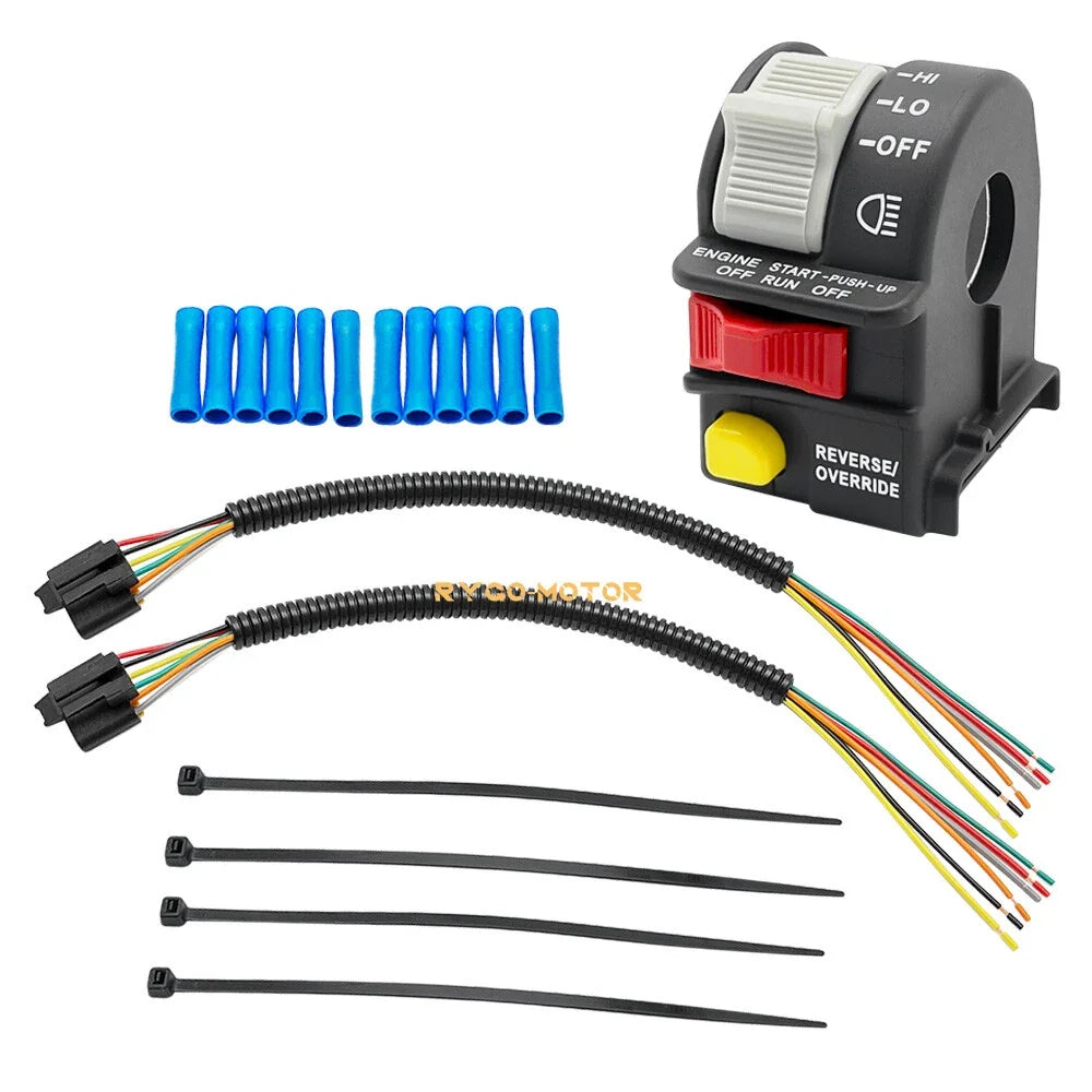 Left Handlebar Switch with Pigtail Harness for Polaris Trail Blazer 250 (1999–2006)