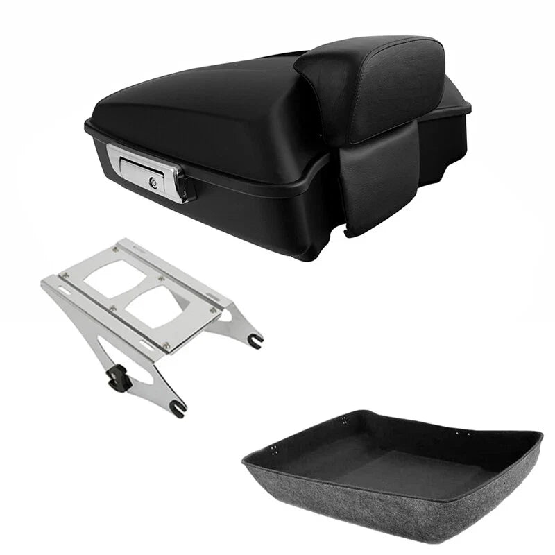 Trunk Backrest Rack Matte Finish for Harley Road Glide 2014-2026