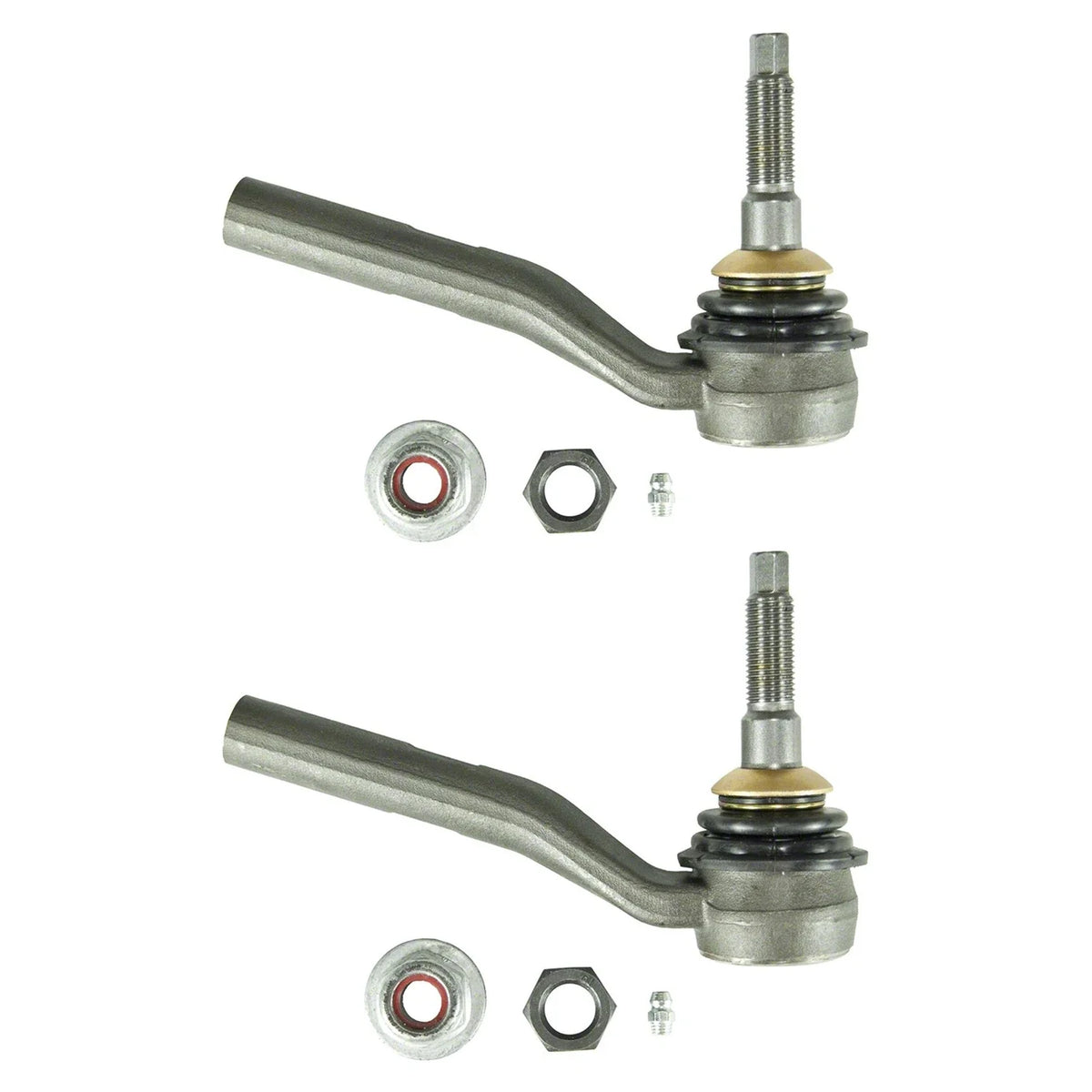 2X Moog Front Outer Steering Tie Rod Ends for BMW E60 525xi E66 760Li (2006–2010)