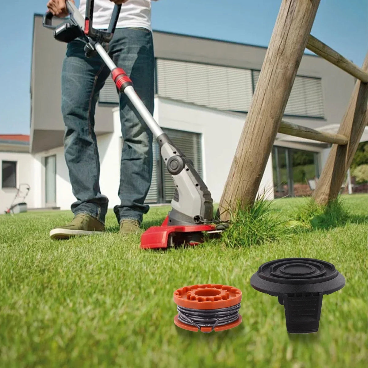Line Spool Trimmer Cap for McGregor MCT1825 MCT2X1825 (Fit)