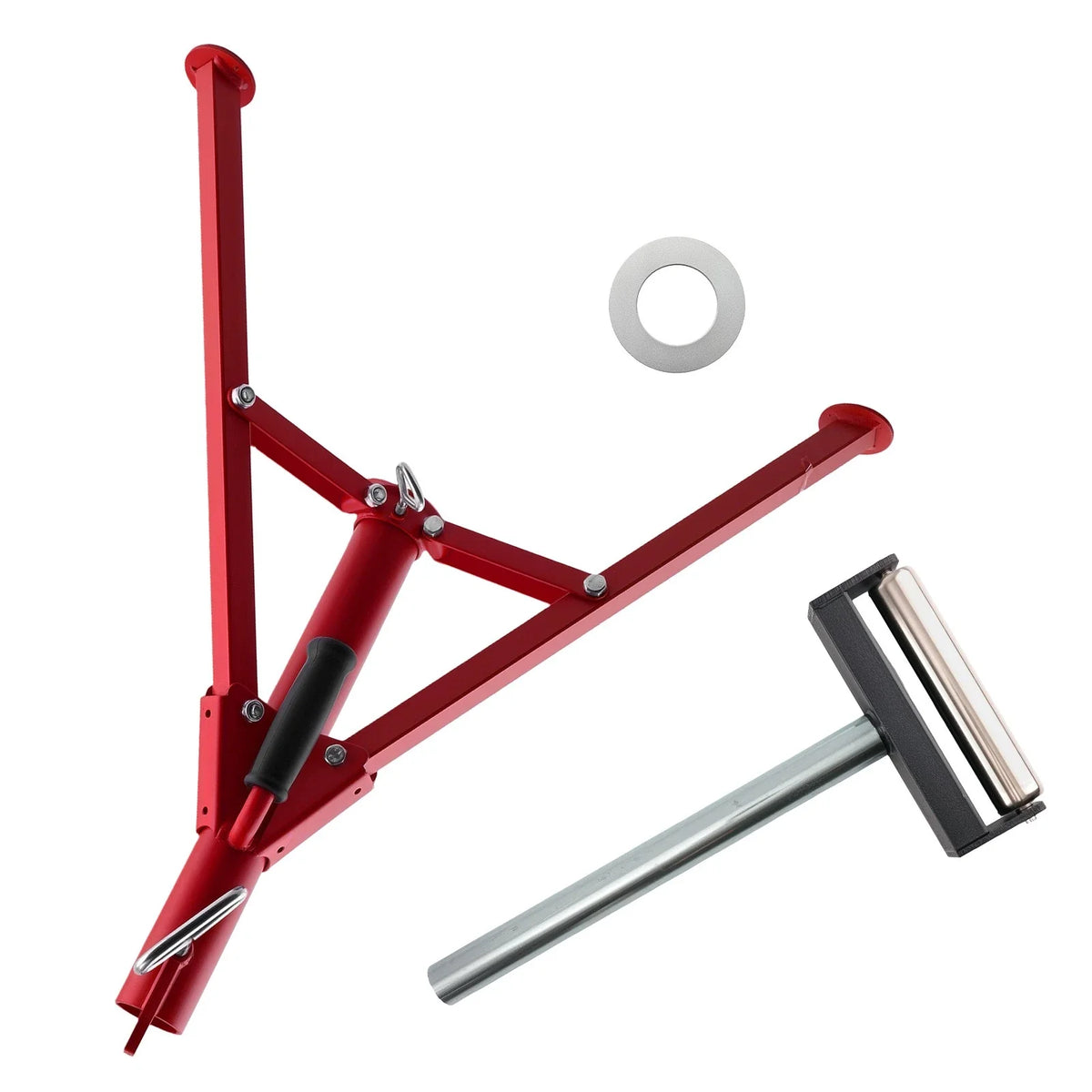 Universal Adjustable Roller Stand Jack 2500lbs, Height Range 27.6-52in