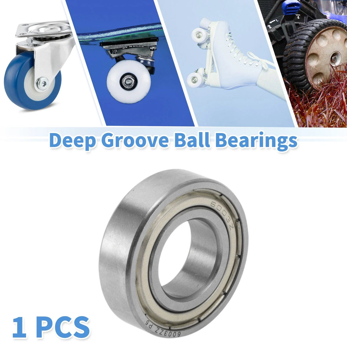 6003ZZ Deep Groove Ball Bearings for Various Models (17x35x10mm)