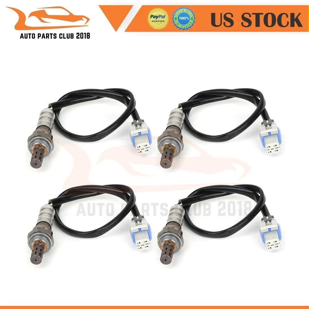 Set of 4 Oxygen Sensors for Chevrolet Silverado 1500 (2003–2005)