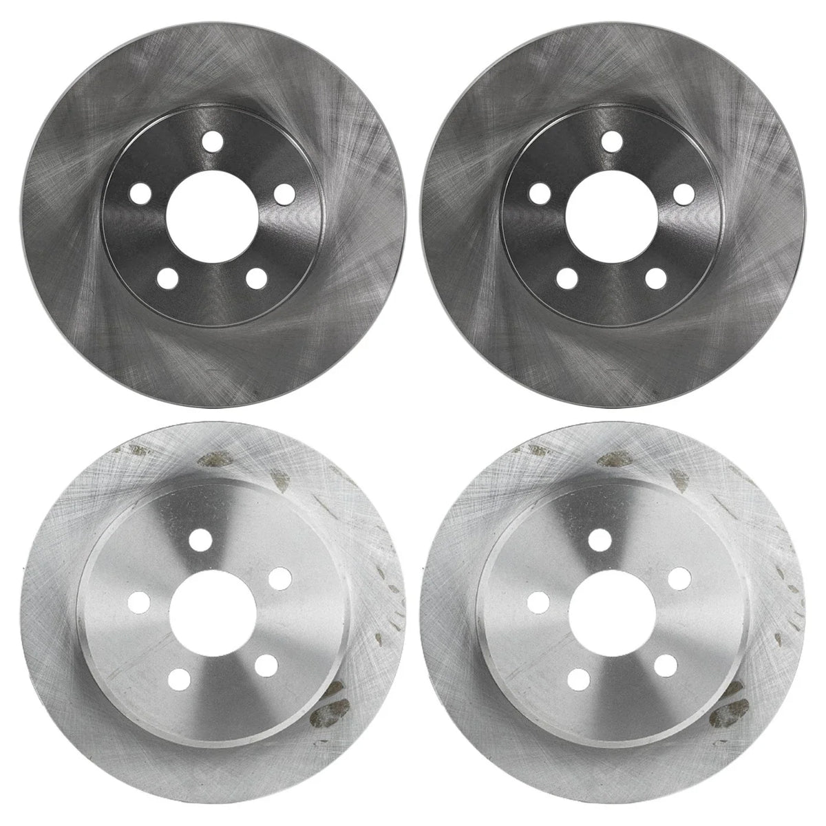 Front and Rear Disc Brake Rotors for Dodge Neon (2000–2003)