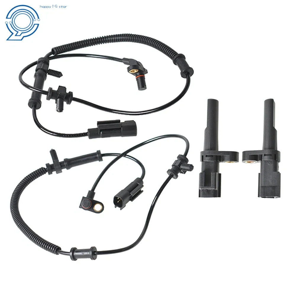 Set of 4 ABS Wheel Speed Sensors for Dodge RAM 1500 (2009–2012)