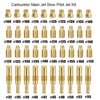 Carburetor Jet Set: 30 Main & 10 Slow for PWK Keihin OKO CVK