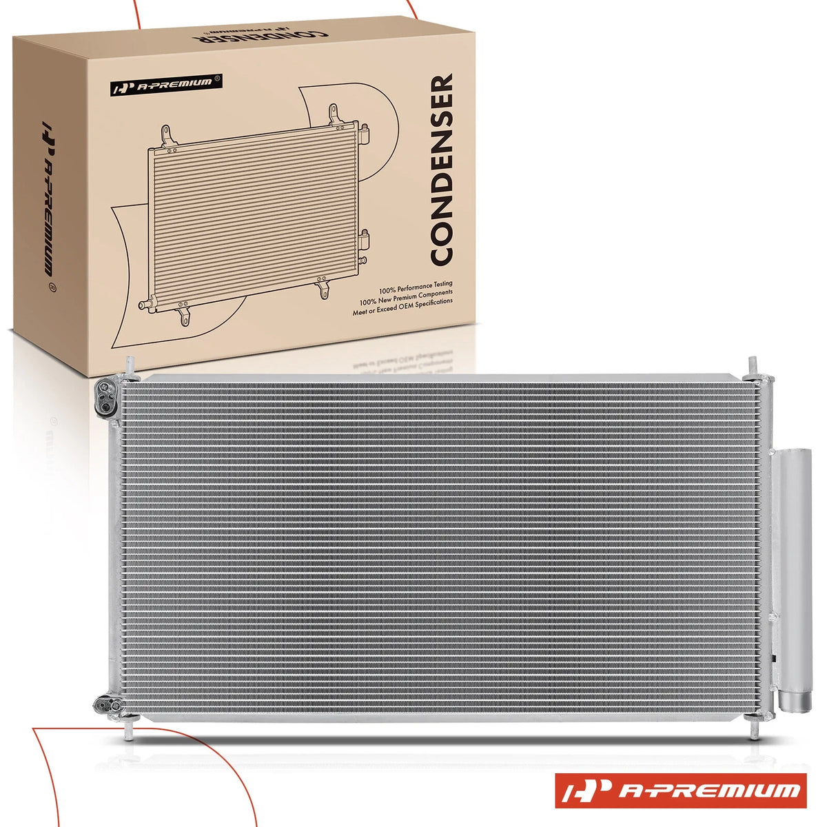 A/C Condenser with Receiver Drier for Honda Civic (2012–2015)