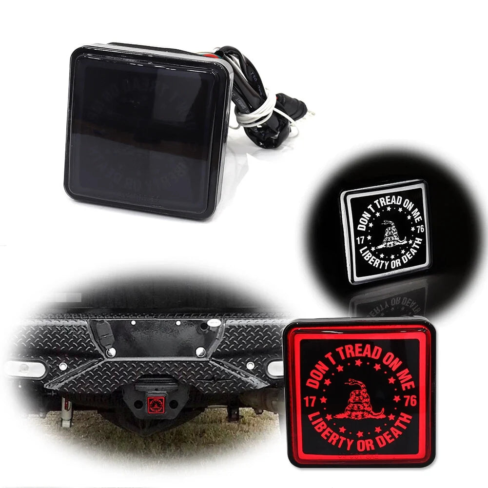 2" LED Brake DRL Trailer Hitch Light for Towing & Hauling