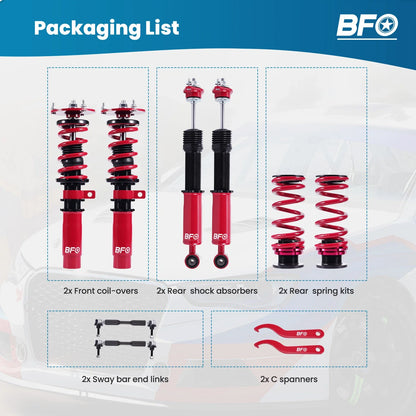 Coilover Lowering Kit for BMW Z4 (E85) 2002–2008