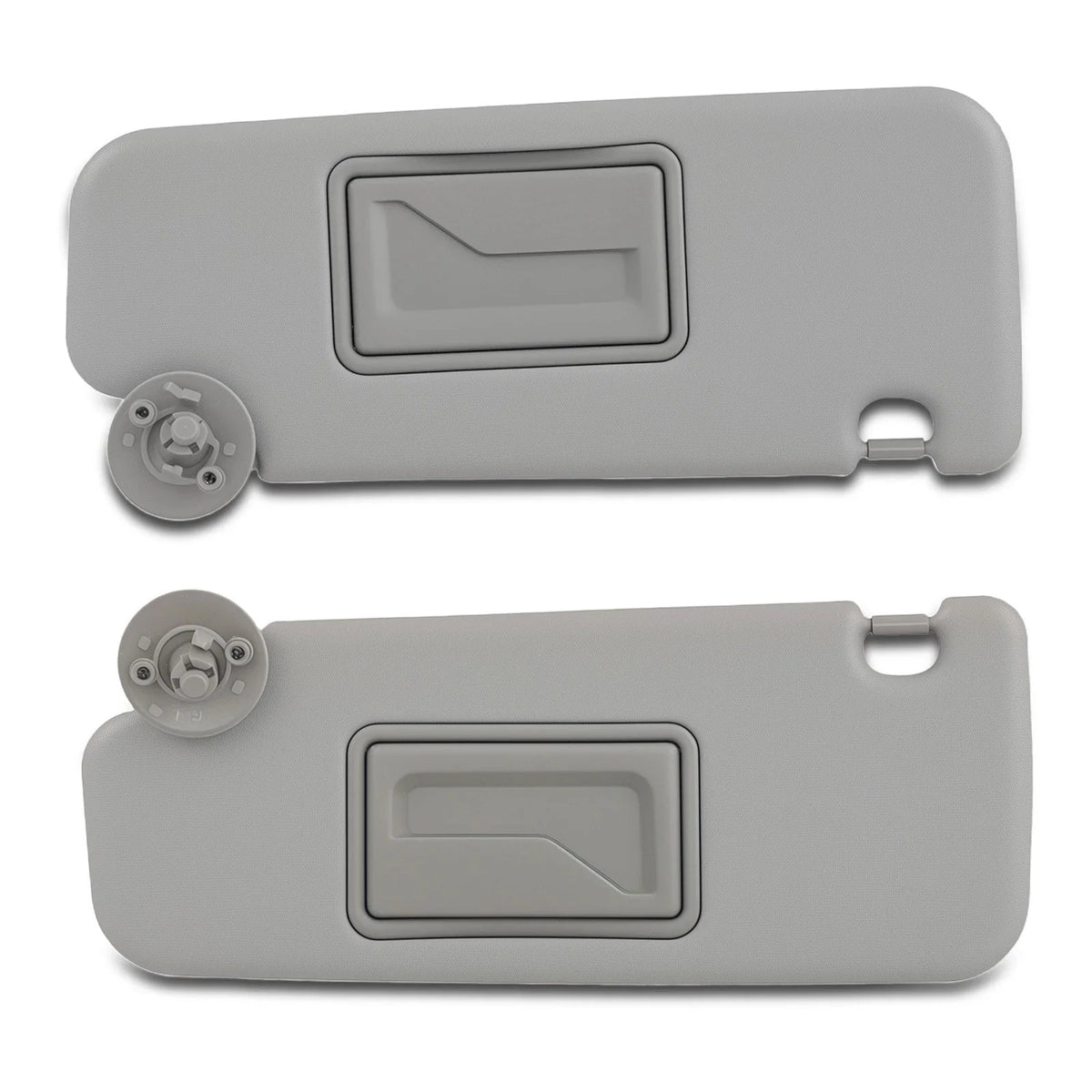 Set of 2 Gray Sun Visors for Chevrolet Sonic RS (2013–2016)