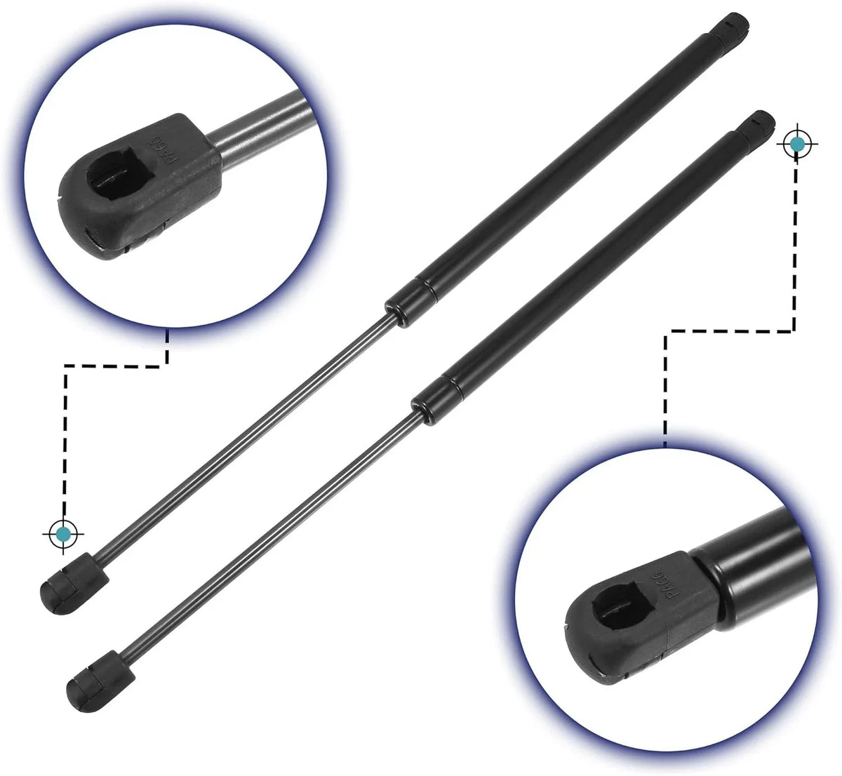 Tailgate Lift Struts - 2X Shock Supports for Skoda Octavia (2004-2013)