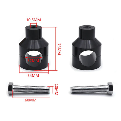 1.25" Round Handlebar Riser for Harley Sportster (All Years)