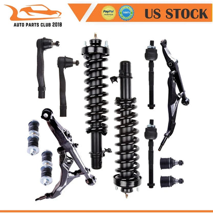Front Strut Assemblies Suspension Kit for 1992-1995 Honda Civic