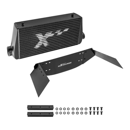 600x300x100mm Bar & Plate Intercooler Kit with Air Guide Plates - Universal