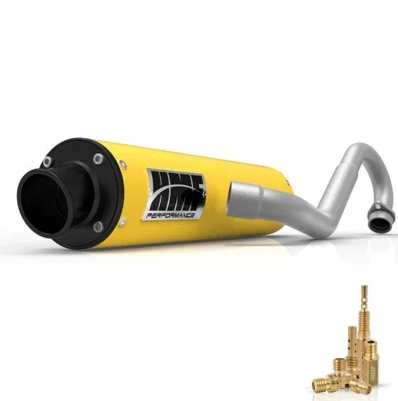HMF Performance Full Exhaust + Jet Kit for Kawasaki KFX400 (2003–Present)