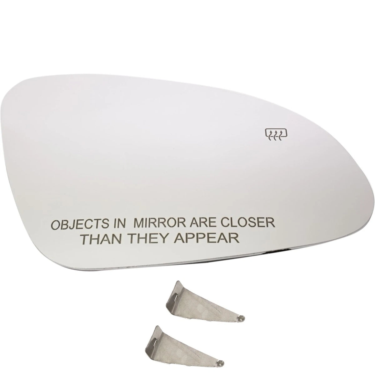 Set of 2 Heated Mirror Glasses for Driver & Passenger Side
