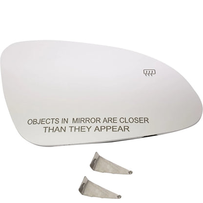 Set of 2 Heated Mirror Glasses for Driver & Passenger Side