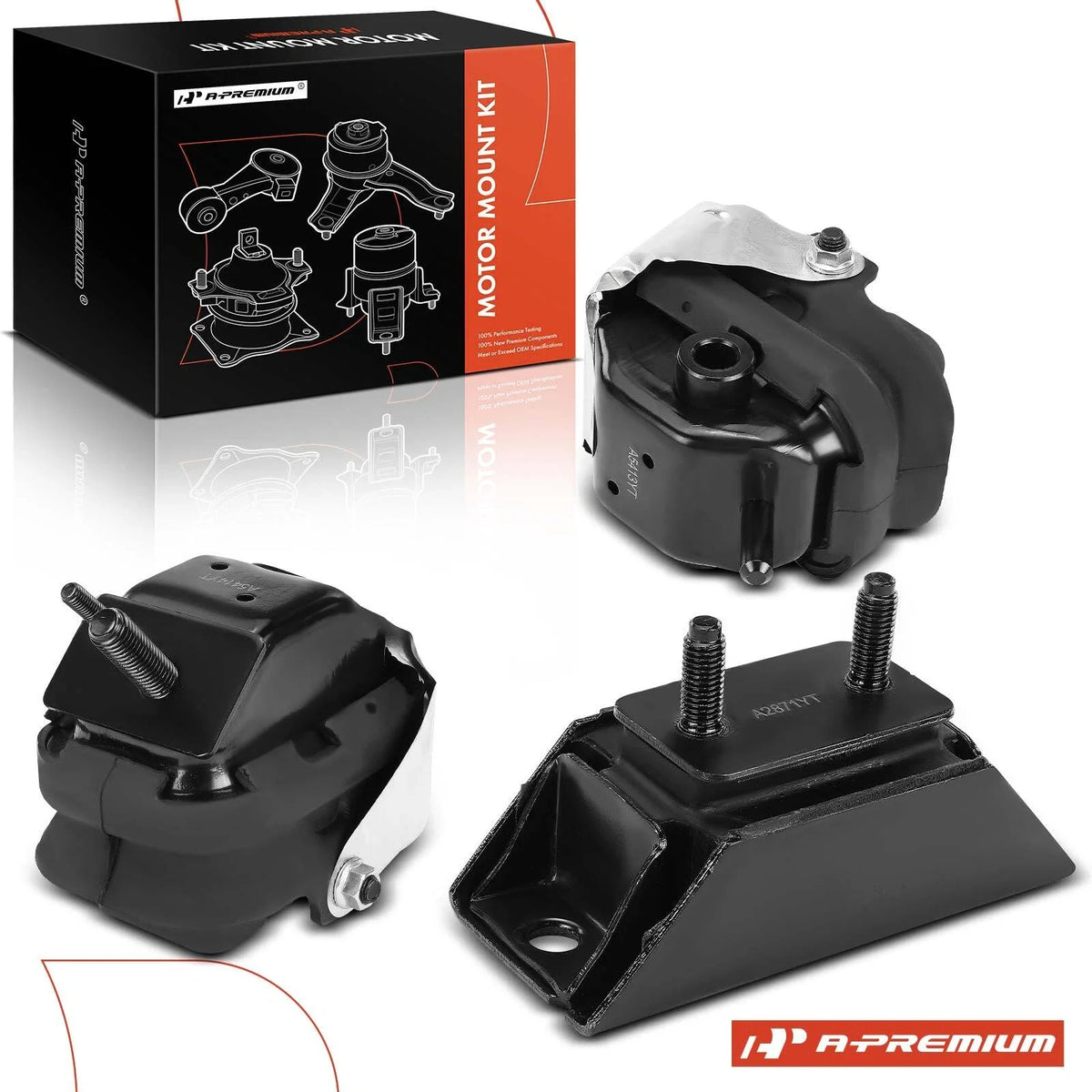 3X Front Engine & Transmission Mount for Ford F-150 (2004)