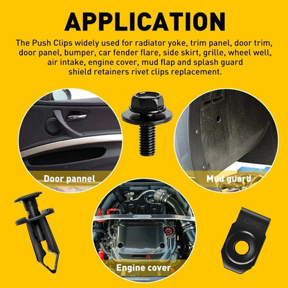 Engine Splash Shield Guard Hardware Kit for Hilux N70 2005-2015