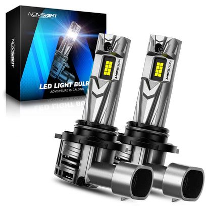 Low Beam 9006 HB4 LED Headlight Bulbs - 2X 70W 18000LM 6500K