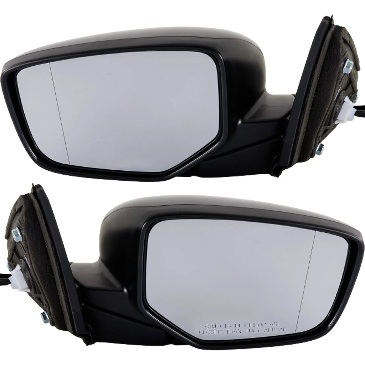 Paintable Power Mirror Pair for Honda Accord Sedan 2013-2016, Manual