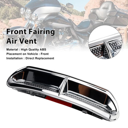 Front Air Vent Trim for Harley Street Glide & Electra Glide 2014-2024