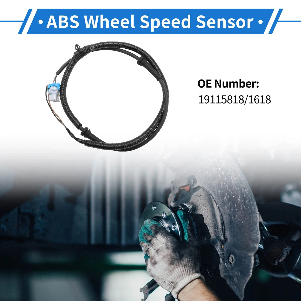 ABS Wheel Speed Sensor for Buick Lucerne (2006–2011) No. 19115818/1618