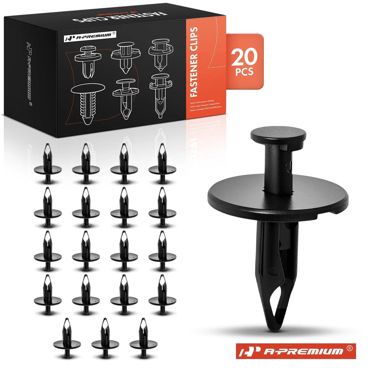 20Pcs Splash Shield Tire Clips for GM Ford (Fits Various Models)
