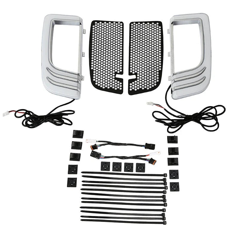 LED Turn Signals for Harley Road Glide Fairing Lower Grilles 2014-2023
