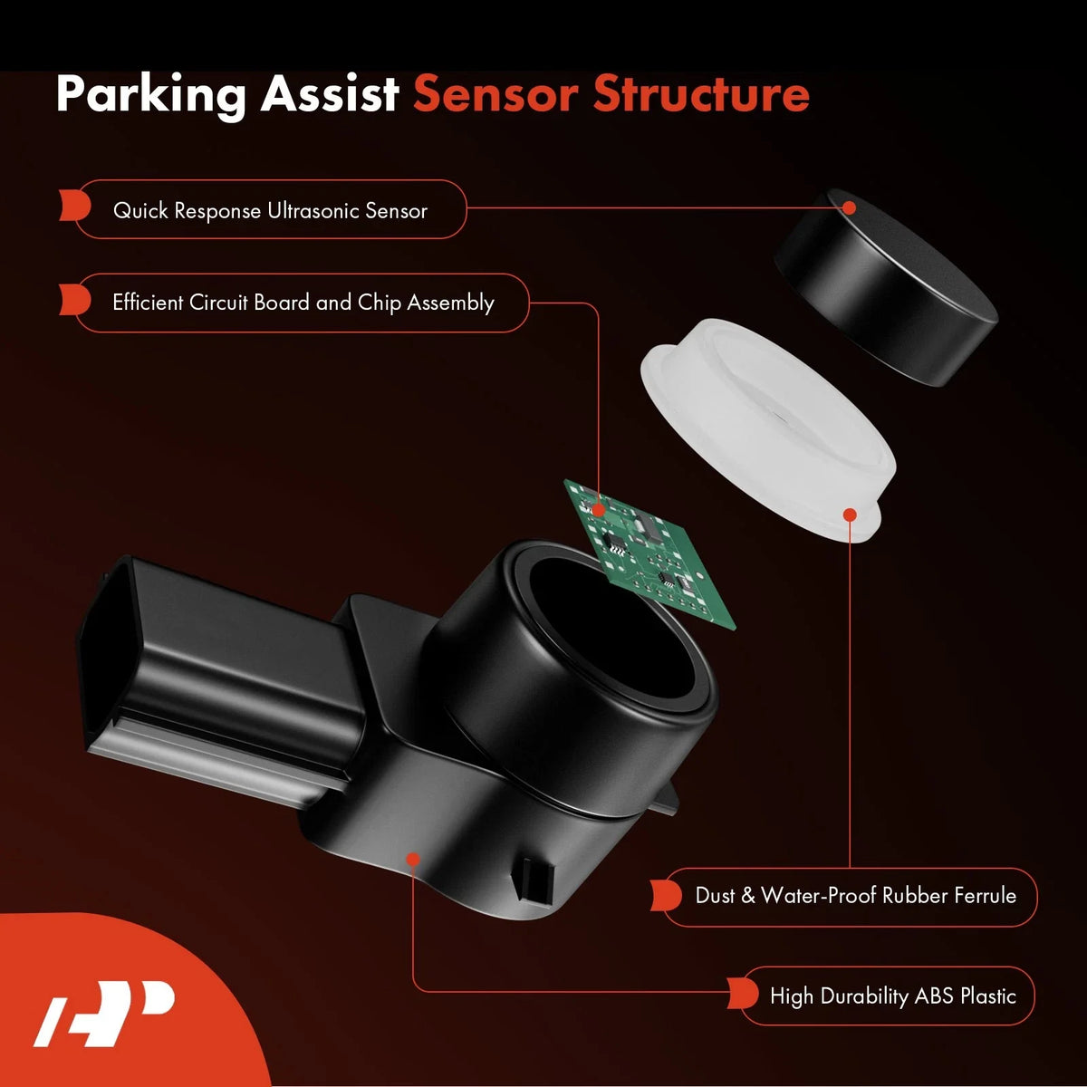 Parking Assist Sensor (Front) for Ford Explorer 2018-2019 & Edge 2019-2024