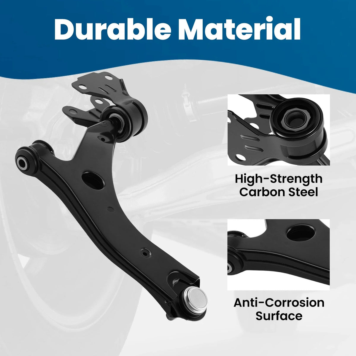 Control Arm w/ Ball Joint Assembly for Mazda 3 (2010–2013) Front Lower Right