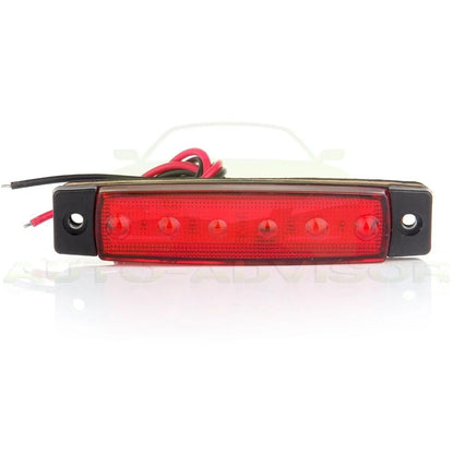 LED Clearance Side Marker Light Set for Bus Van Trailer (12V)
