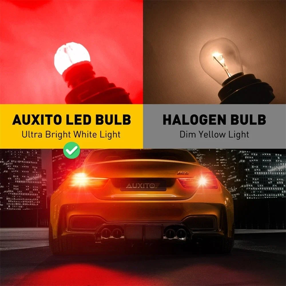 2-Pack 1157 LED Tail Stop Light Bulbs