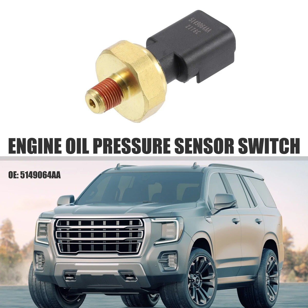 Engine Oil Pressure Sensor 5149064AA for Jeep Grand, Dodge Durango, Ram 