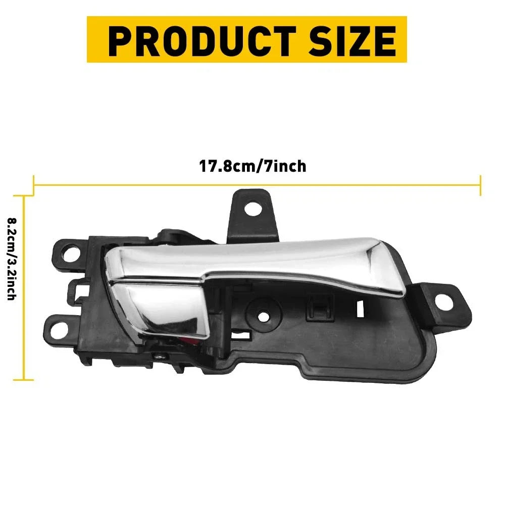 Right Passenger Interior Door Panel Handle for Hyundai Sonata (2011–2013)