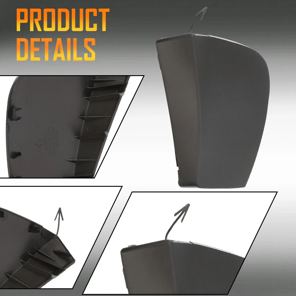 Black Tow Hook Eye Cover Cap for Nissan Murano 2019–2023