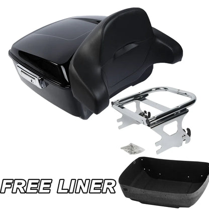 Trunk Mount Backrest Pad for Harley Electra Glide (1997-2008)