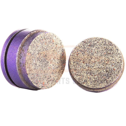 Rear Brake Pad for Yamaha YFS 200 Blaster (1997–2001) - Purple Carbon Fiber