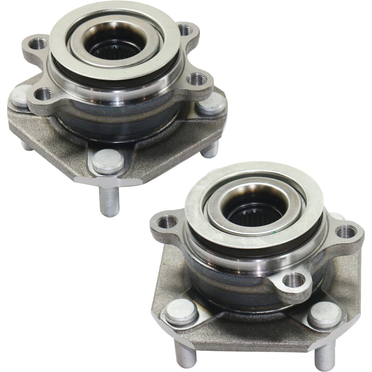 Wheel Hubs for Nissan Sentra (2007–2012) Front LH RH 4 Lug w/ Bearing 4-Wheel ABS