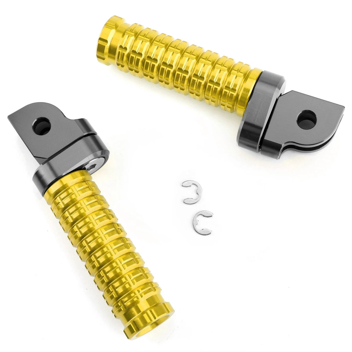 Front Footpegs in Gold for Yamaha MT/FZ07 MT/FZ09 2016-2023