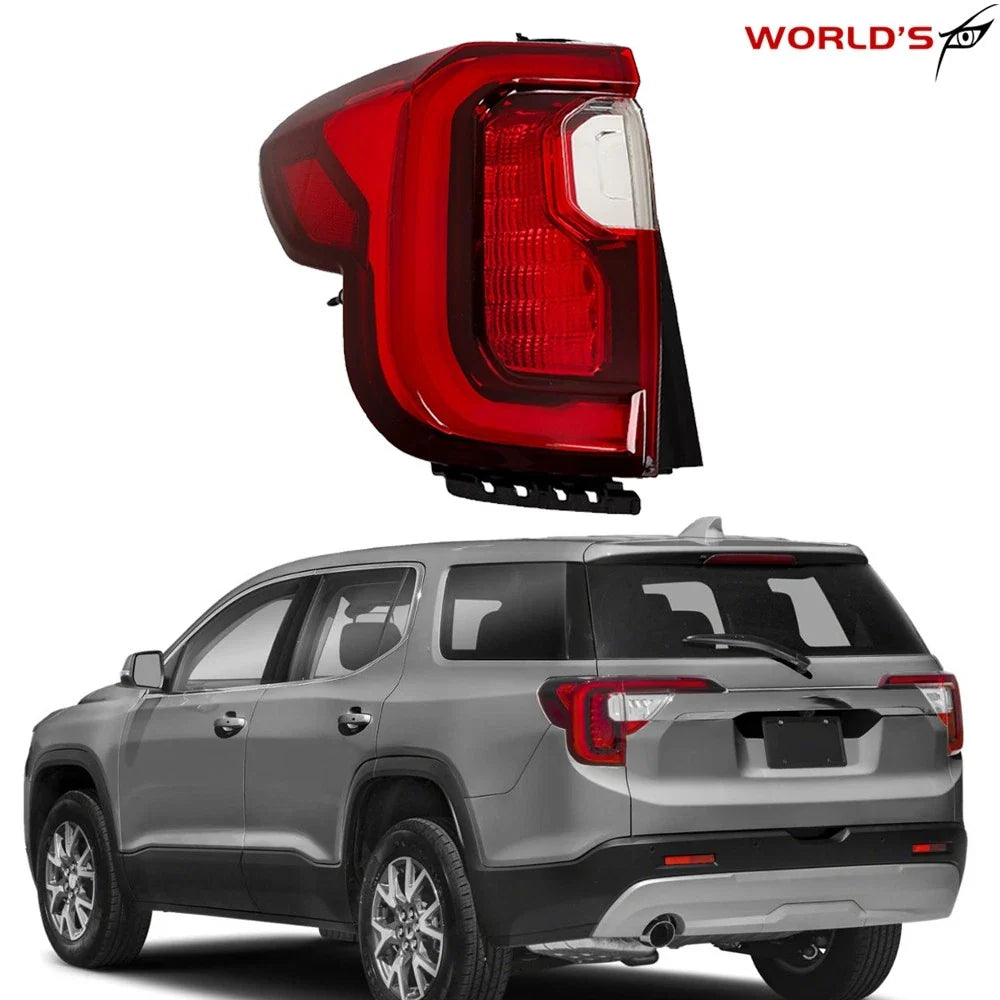 Tail Light Brake Lamp with Chrome Trim LED for GMC Acadia (2020–2023)