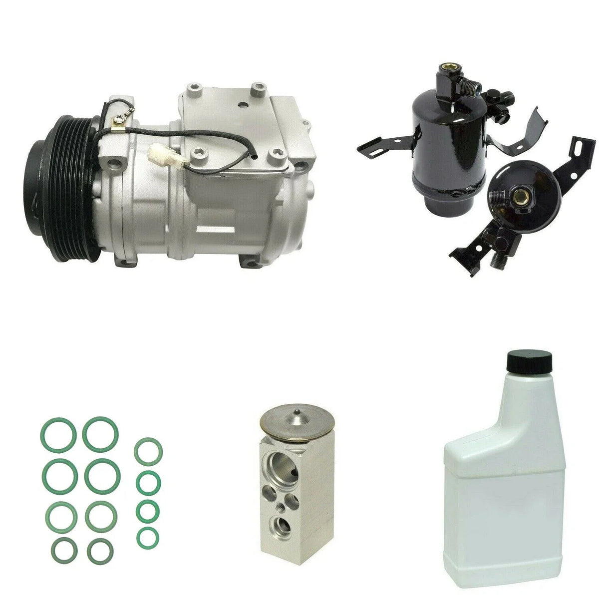 AC Compressor Kit with Drier and Valve for Holden Commodore (2006–2013)