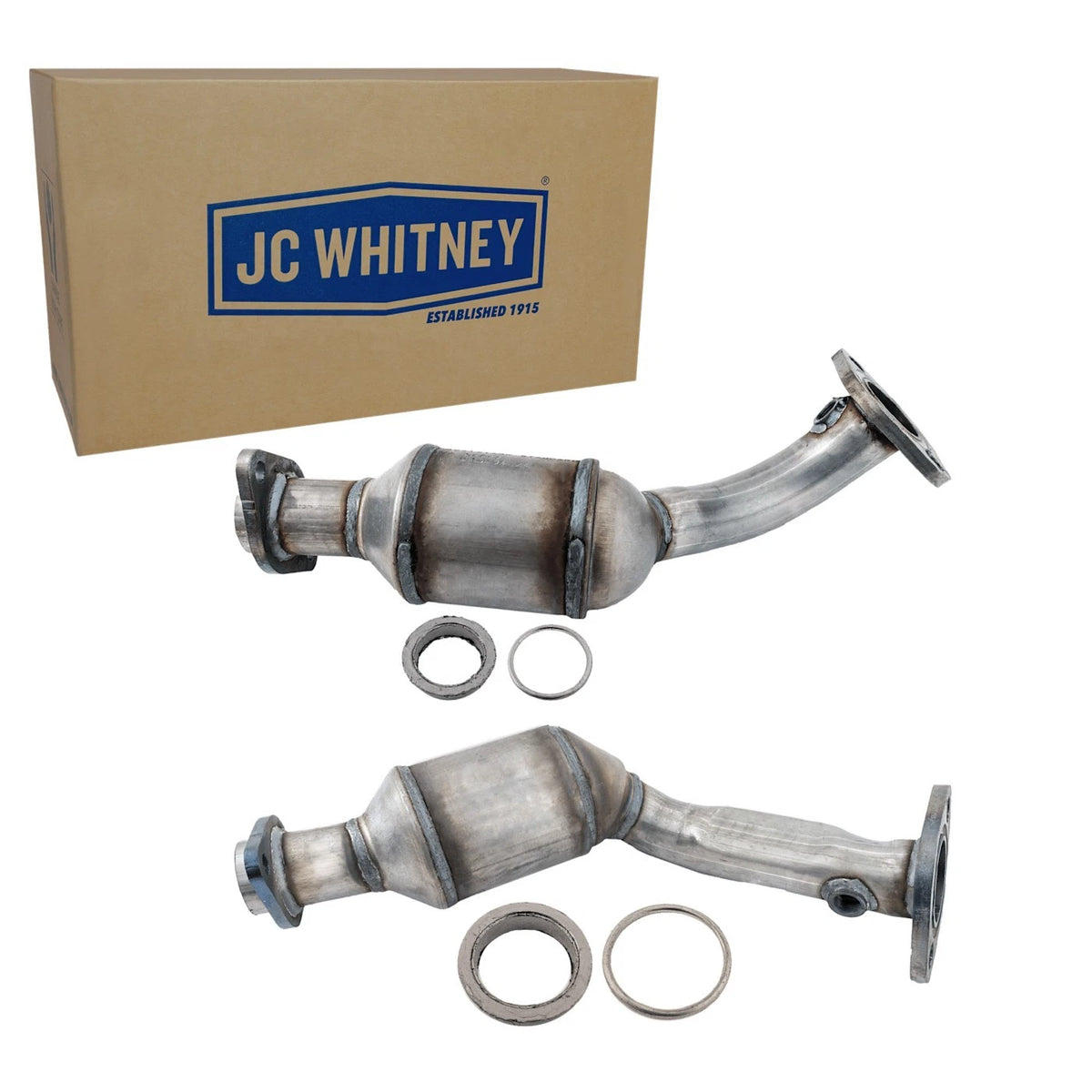 Set of 2 Catalytic Converters for Left Right Pair