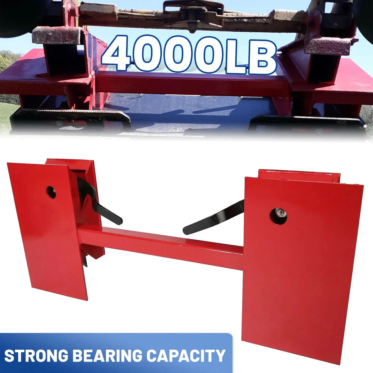 Bobtach Quick Attach Plate Adapter for Universal Skid Steer