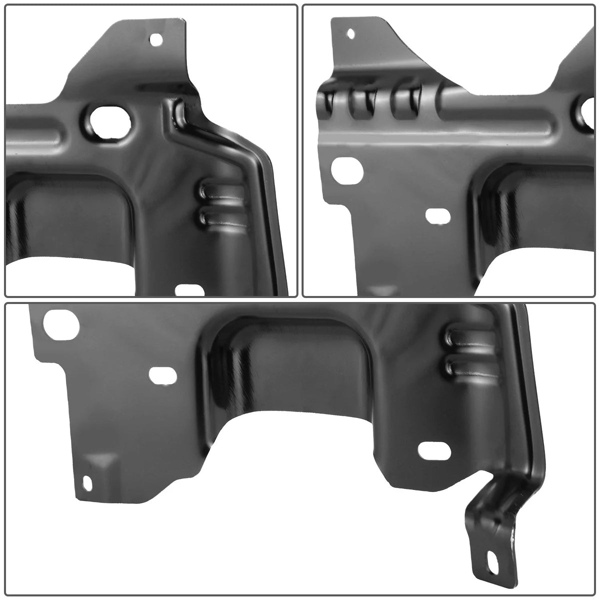 Bumper Bracket for Ford F-150 (2009–2014) Matte Black Driver Left