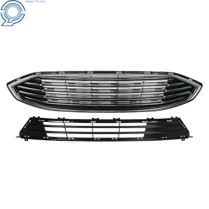 2017-2018 Ford Fusion Front Grille Assembly, Chrome Bumper Part