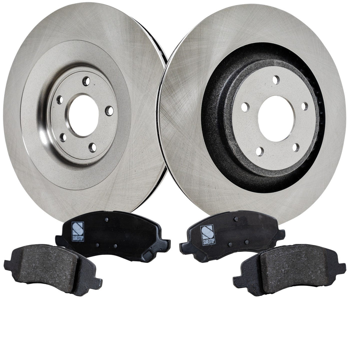 Brake Disc and Pad Set for Dodge Avenger / Chrysler 200 (2013-2014)